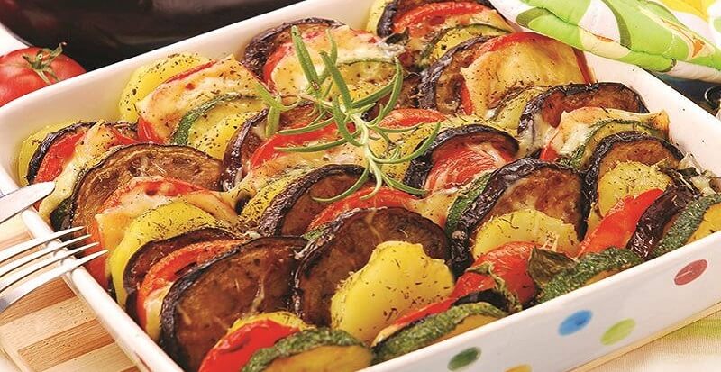 fırında karışık sebze tarifi